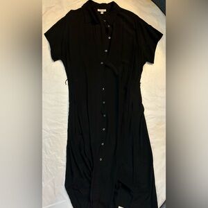 Prologue Short Sleeve Button Down Dress